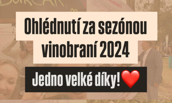 Sezóna burčáku se blíží ke konci